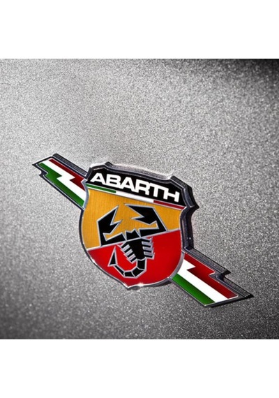 Abarth Amblem Arma Sticker Rozet Yapışkanlı Metal