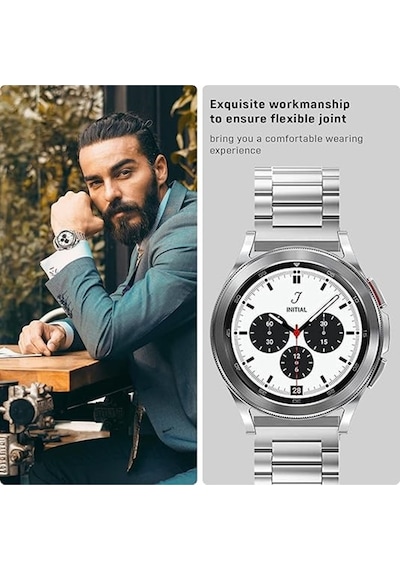 Huawei Watch Gt3 / Gt4 / Gt5 / Gt6 / Gt6 Pro 46mm Uyumlu 22mm Paslanmaz Çelik Akıllı Saat Kordonu