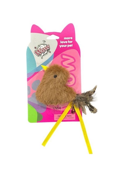 Wow Kedi Oyuncak Kırpık Kuş Sesli