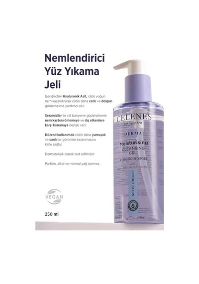By Sweden Derma Nemlendirici Yüz Yıkama Jeli, 250 Ml