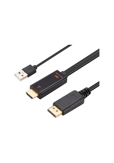 Hdmı Dan Displayport A Yüksek Çözünürlük Aktarımı 4k Destekli Kablo