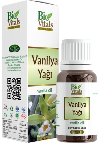 Bio Vitals Vanilya Yağı 20 Ml