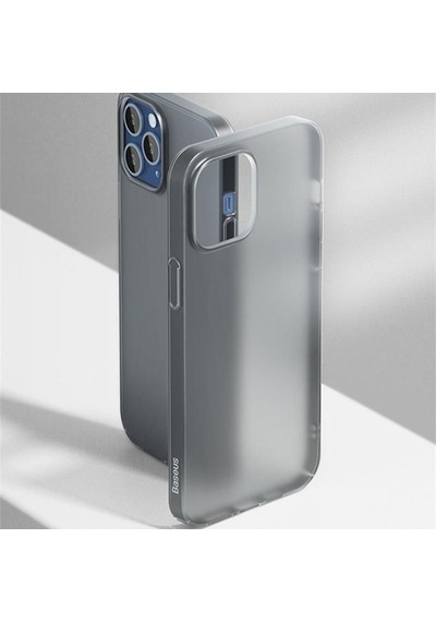 Baseus Apple Uyumlu iPhone 12 Pro Max 6.7 Comfort Ince Seffaf Kilif Matte Pp 464330586