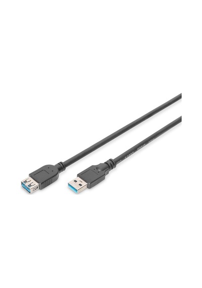 Digitus Usb Uzatma Kablosu Siyah Usb 3.0 1.8m