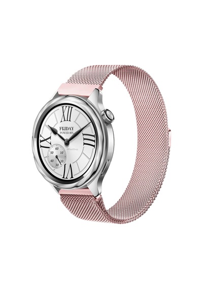 Xiaomi Watch S4 / S3 / S2 / S2 Pro / S1 Active / S1 Uyumlu Manyetik Metal Hasır Örgü Kordon