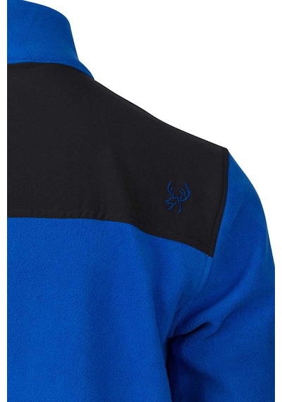 2as Cliff Erkek Parçalı İnce Polar Sweatshirt Mavi