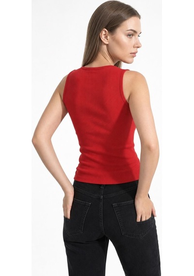 LOFT Slim Fit Kadın Bluz K.kol Lf2043630 Q1.v1 Kırmızı
