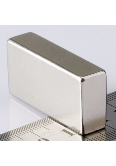 2 Adet 40Mm X 20Mm X 10Mm Neodyum Mıknatıs - Çok Güçlü Mıknatıs