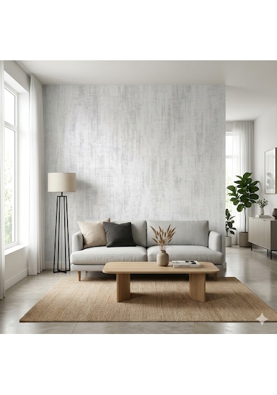Decowall Salda 16m2 Duvar Kağıdı Silinebilir Beyaz