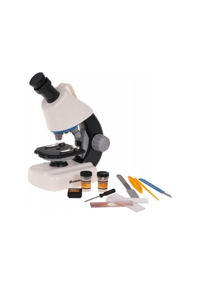 Stem Mikroskop Seti 1200x Büyütme Görsel Set Büyüteç Aleti