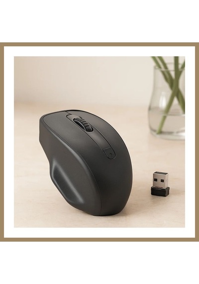 Bezos Kablosuz Optik Mouse 1600 Dpı Usb Alıcılı Aa Pil 22