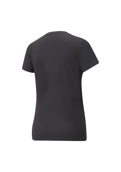 Puma Ess Metallic Logo Tee Kadın Günlük Tişört 84830301 Siyah 001