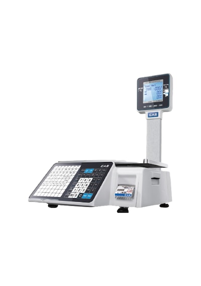 Cas Cl3000 30 KG Barkodlu Terazi Siyah