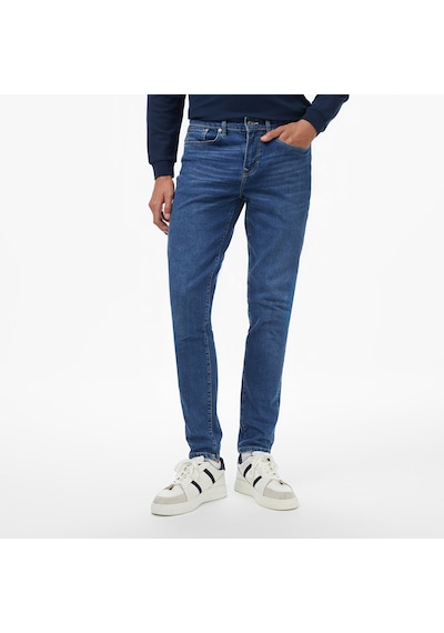 Nautica Erkek Mavi Skinny Straight Pantolon Düz 2p5704t Mavi
