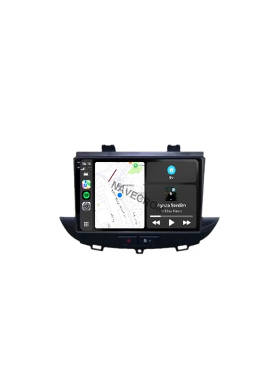 Opel Grandland X 2016-22 9" Uyumlu Androıd Multimedya Gerçek 2/32 Kablosuz Carplay Geri Görüş Kameralı 9"