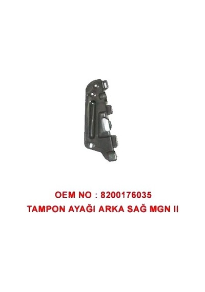 Baran 056 Arka Tampon Tutturucu Sağ Megane Iı 8200176035