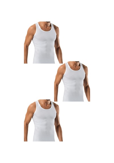 3 Adet Erkek Slim Fit Likralı Penye Sporcu Rambo Atleti 001