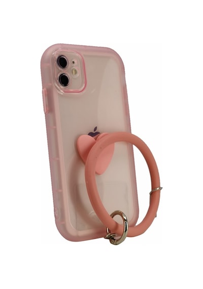 Apple Uyumlu iPhone 11 Nettech Halka Bilekli Seffaf Seri Arka 556740523