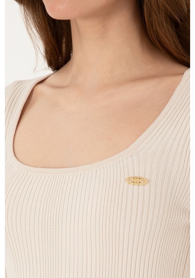 U.S. Polo Assn. U.s. Polo Assn. Kadın Kazak /triko 50314618-vr256 İnci
