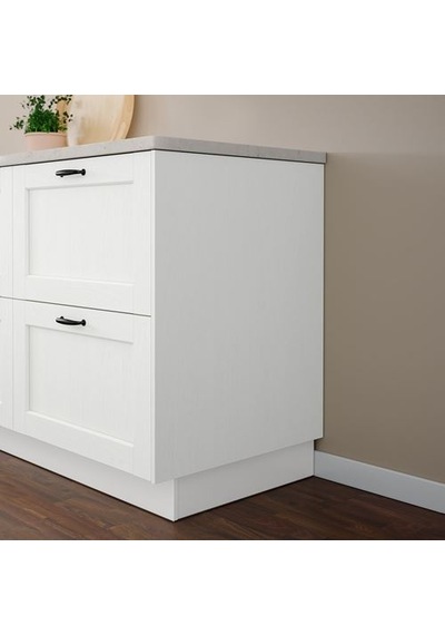 Ikea Enköpıng Kaplama Paneli, Beyaz-ahşap Görünümlü, 62x240 Cm