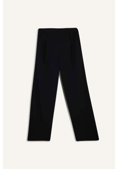 Defacto Regular Fit Cep Detaylı Geniş Paça Pantolon F5413ax25aubk81 Siyah