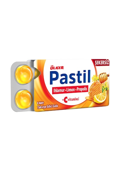 Ülker Pastil 8'li - Ihlamur-limon-propolis - 22.4 Gram - 72 Adet
