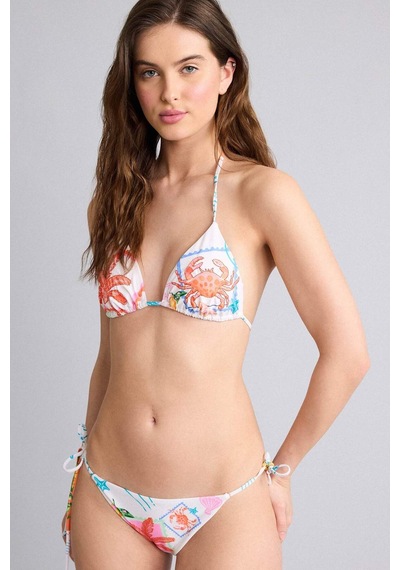 Defacto Regular Fıt Desenli Bikini Alt F5895ax26hswt16 Beyaz-wt16