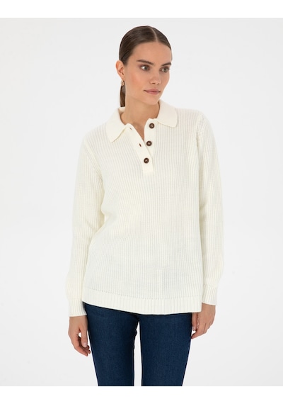 Pierre Cardin Kadın Bej Kazak /triko 50316328-vr011 Bej