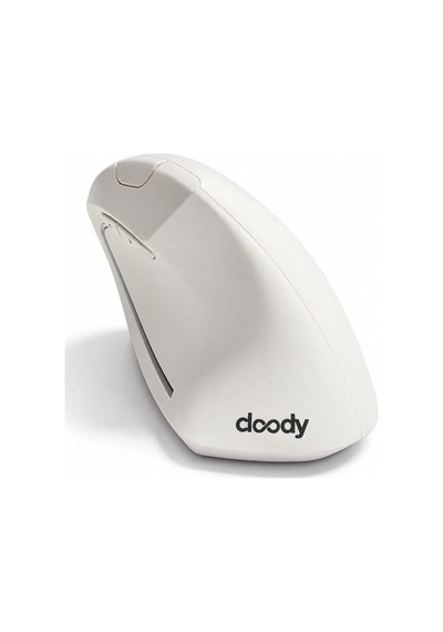 Pilli Dikey Ergonomik Kablosuz Mouse Fare Wireless 2000 Dpı 6 Beyaz Genel