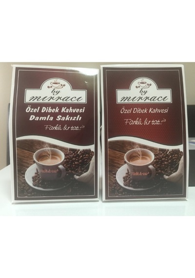 By Mırracı Özel Dibek Kahvesi 250 G + Damla Sakızlı Dibek Kahve 250 G