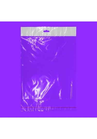 Askılı Şeffaf Bantlı Poşet 17x20+10 Cm 1.000 Adet