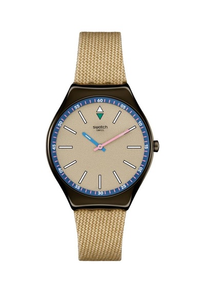Syxm100 Swatch Sunbaked Sandstone Unisex Kol Saati Çok Renkli