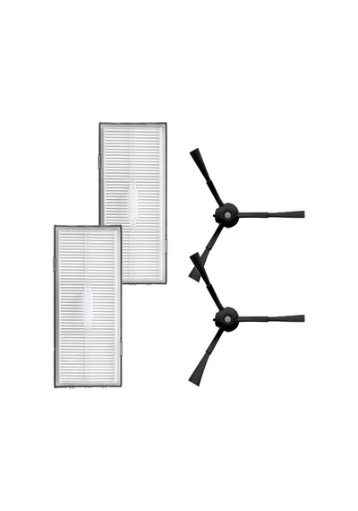 Roborock S8 , S8 Plus , S8 Pro Ultra Uyumlu Siyah Lite Set