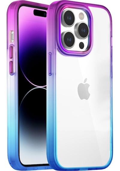 Buff Apple Uyumlu iPhone 14 Pro Max Air Bumper Rainbow Kilif 560957168