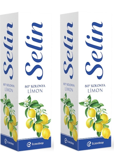 Selin Limon Kolonyası Pet Yeni Ambalaj 2 x 400 ML