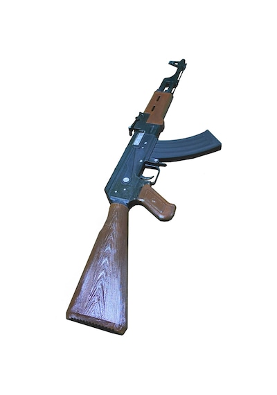Ak-47 Kalaşnikof Plastik Maket Silah