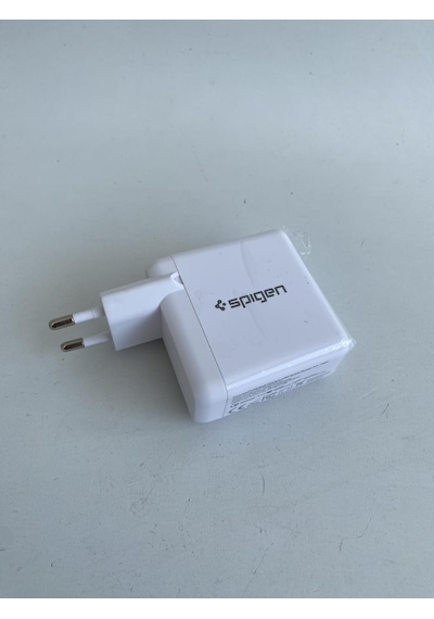 Spigen Essential F207 Qualcomm 3.0 Çift Usb İp Hızlı Şarj Aleti - 30w Hızlı Şarj Cihazı