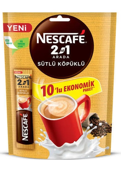 2si1 Arada Sütlü Köpüklü 10'lu Paket Diğer