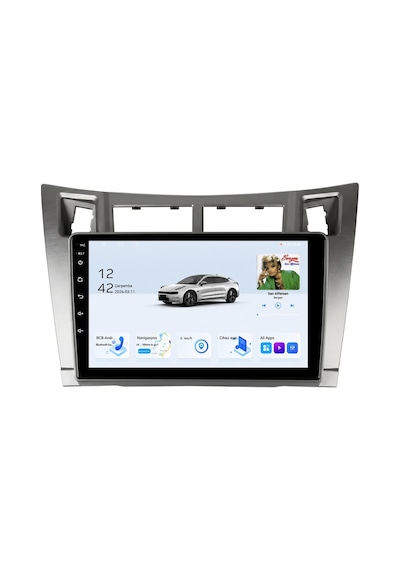 Toyota Yaris Android Multimedya 2007-2011 Carplay Android Auto Navigasyon Kameralı 4gb Ram 32gb 9"