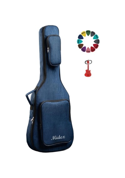 Midex Cs-89bl Özel Tasarım Softcase Klasik Gitar Çantası Gigbag Kılıf 101 Cm