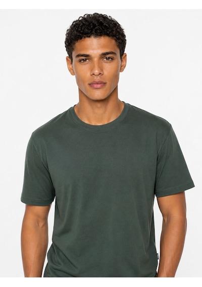 Loft Regular Fit Erkek Tshirt K.kol Lf2044464 Q1.v1 Koyu Yeşil