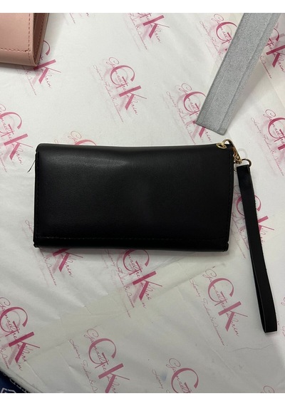 Gk Gamzelirenklerim Luxury Fashıon&accessorıes El Askılı Telefon Ve Para Bölmeli Lux Yumuşak Deri Cüzdan Siyah
