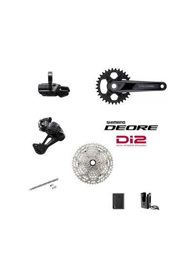 Shimano Deore M6250 Di2 Bluetooth 1x12 Grup Set 32t/170mm Siyah