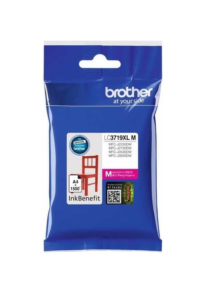 Brother Lc3719xlm Kırmızı  Mürekkep Kartuşu 1500 Sayfa