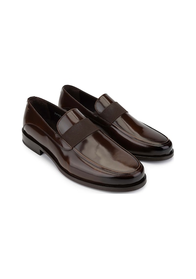 Tamer Tanca Erkek Hakiki Deri Kahverengi Loafer Ayakkabı 183 29755 Erk Ayk Sk24-25 Kahve 1195 Kahverengi