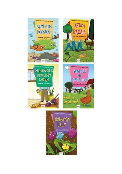 Hikayelerle Karakter Gelişimi Serisi-5 Kitap Takım- Aden Yayınevi
