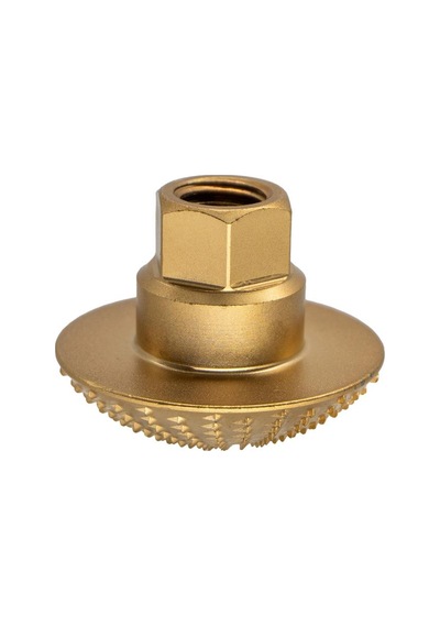 6593 Ahşap Oyma Oval Törpü Disk 50mm M14 Avuç Taşlama İçin