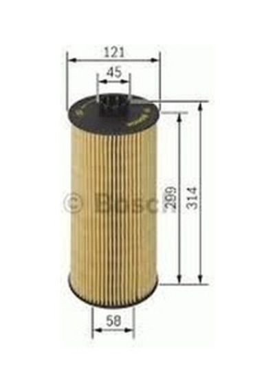 BOSCH 09864B7010 1457429128 YAĞ FİLTRESİ MERCEDES 1831 K-1832 L-1