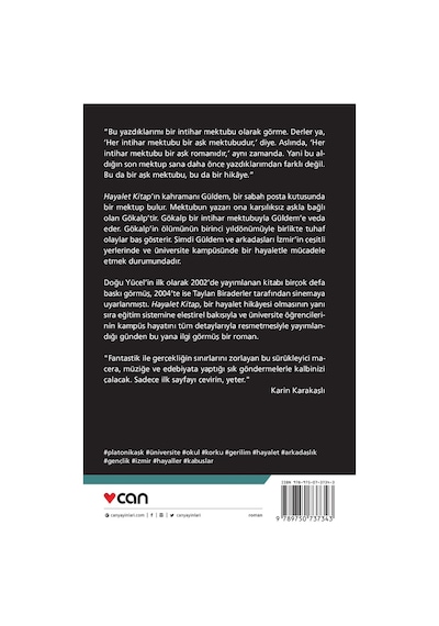 Hayalet Kitap - Doğu Yücel - Can Yayınları
