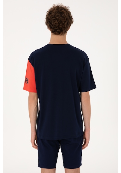 U.S. Polo Assn. Erkek Comfort Fit Bisiklet Yaka Lacivert Tişört 50306896-VR033 U.S. Polo Assn. Erkek Comfort Fit Bisiklet Yaka Lacivert Tişört 50306896-VR033